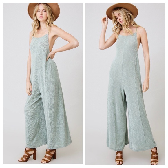 Fabulous Boho wide leg cami jumpsuit - Picture 4 of 5